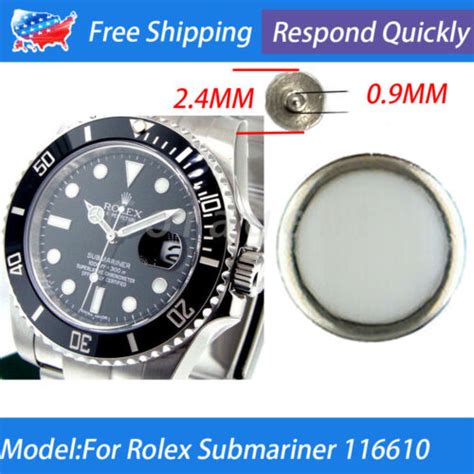 rolex submariner lume pip replacement